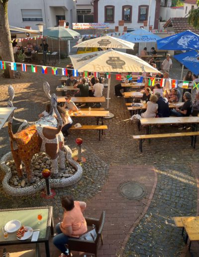 Hoffest mit der Band Kleiderschrank Faltbar