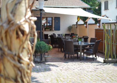 Außenbereich/Terrasse Faselstall